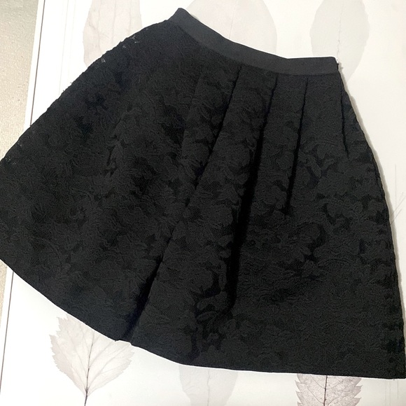 SANDRO Black Janice Skater skirt - Picture 3 of 8